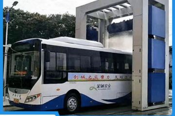 全自動(dòng)大巴車(chē)洗車(chē)機清洗效果好不好[隆茂鑫晟]