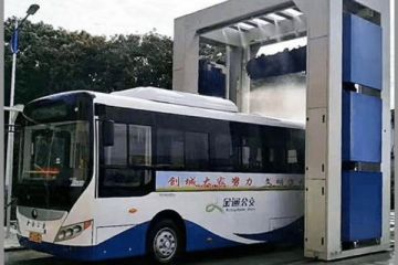 客運站電腦龍門(mén)洗車(chē)機清洗效果怎么樣[隆茂鑫晟]